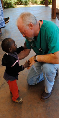 doctor and child